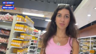 Katty West - Walking In The Supermarket With Cum On His Face Full HD - Public sex-4