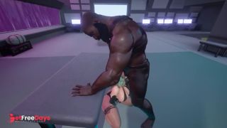 Blonde Girl Takes Huge BBC In Front Of Her Small Cock Boyfriend Cuck-0