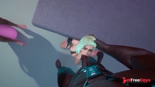 Blonde Girl Takes Huge BBC In Front Of Her Small Cock Boyfriend Cuck-2