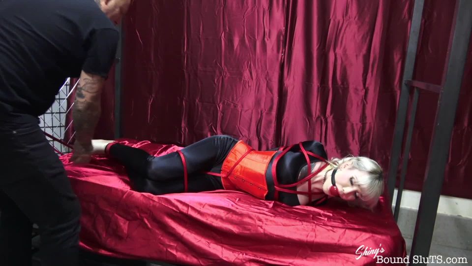 Shinys Bound SlutsLena Kelly- The Spandex Back Stretch