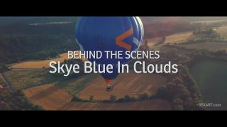 Angelo Godshack & Skye Blue - Behind The Scenes In Clouds-5