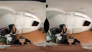 8K VR Office Threesome: Krissy Sins & Ariana - Hardcore & More!-2