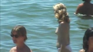 Perky Tits At The Beach Voyeur!-0