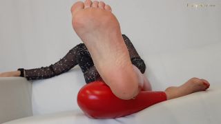 online porn video 18 Lady Karame - Cum on my feet on pov smelly socks fetish-1