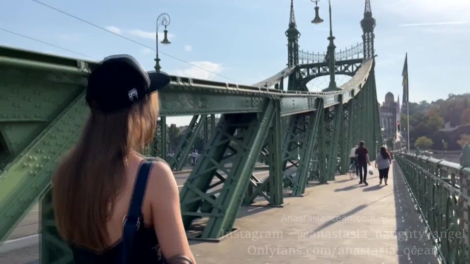 Anastasia Ocean Emerald Ocean Flashing In The City. Public 1080p