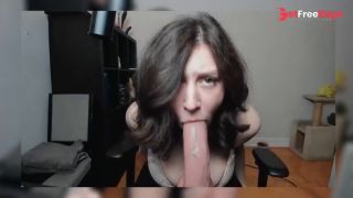 Webcam Bitch AlexaDream Sensitively Sucks a Huge Dick-2