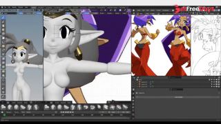 Shantae Modeling stream-4