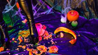 LittleMissTipToes Halloween Pumpkin Tease, Crush And Tram...-0