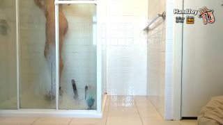 HandJoy * Goddess Hira has fun with her dildos and plugs in the shower-0