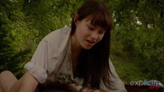 Outdoor teen porn video, horny innocent looking young girl-4