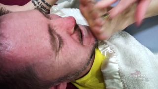 xxx video clip 41 Bratty Foot Girls – Sunshines Really Stinky Foot Wake up Call on feet porn fetish orgy-8