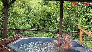 [GetFreeDays.com] Blonde milf wife relaxing in the hotub great blow job and hot tub sex Adult Stream April 2023-2