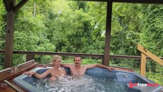 [GetFreeDays.com] Blonde milf wife relaxing in the hotub great blow job and hot tub sex Adult Stream April 2023-3