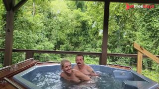 [GetFreeDays.com] Blonde milf wife relaxing in the hotub great blow job and hot tub sex Adult Stream April 2023-7