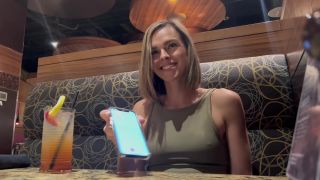 Cumming Hard In Public Restaurant With Lush Remote Controlled Vibrator 1080p-3