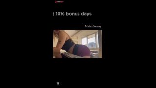 BIG ASS CHALLENGE, try not to cum and Ill show you my bikini MelisaBunnny-2