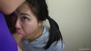 [Amateur] Purple Eyes Asian EPIC pov FACEFUCKING @SukiSukiGirl-5