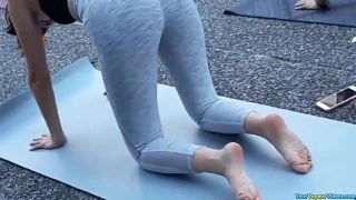 Public yoga class ass-0