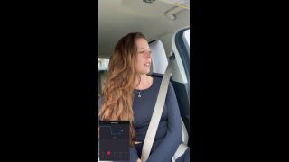 Nadia Foxx ORGASMIC CAR RIDE LUSH TIME ft  McDonalds Drive Thru (Pt  4)!!-0