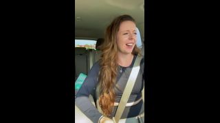 Nadia Foxx ORGASMIC CAR RIDE LUSH TIME ft  McDonalds Drive Thru (Pt  4)!!-1