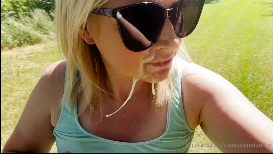 adult video clip 3 Cumcoveredbunny - Neighborhood Walk, penectomy fetish on femdom porn 