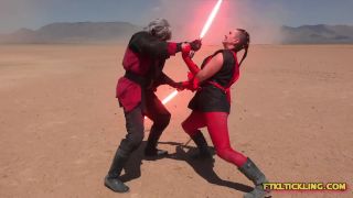 Irene Silver, Kat Van Wylder – Tickle Wars, Episode 17: May the Force Laugh with You – FTKL TICKLING - Femdom-4