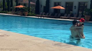CAUGHT FUCKING IN PUBLIC POOL CABANA-5