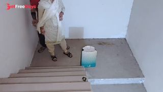 Janu ne dia gift-Sex with Horny teacher on stairs-4
