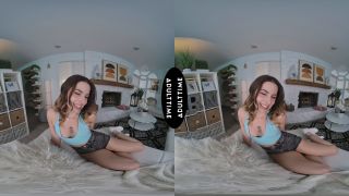 UP CLOSE VR  POV MULTIPLE QUIVERING ORGASMS With Natural Hottie Chanel -0