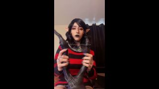 Femdom porn Lillith Lethya Lillith Lethya aka lillithlethya - 01-12-2025 OnlyFans Video - Marceline unboxing and trying out a new dildo from Oieffur, hes so pretty video-2