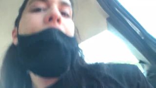 [Amateur] Flash de mi coño y tetas mientras taxista maneja - Fablazed-9