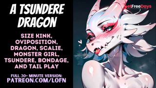 [GetFreeDays.com] F4A A Tsundere Dragon PATREON PREVIEW FEMDOM FURRY MONSTER GIRL SCALIE Porn Stream December 2022-9