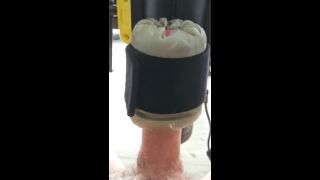 Amateur theHandy fleshlight masturbator handsfree edging cumshot-1