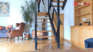 My sugar daddy makes me clean his penthouse in my high heels-4