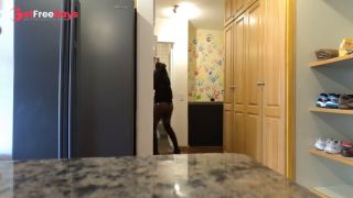 My sugar daddy makes me clean his penthouse in my high heels-7