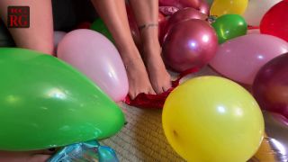 Rayssa Garcia Domme - two girls popping balloons clip 01 of 03-6