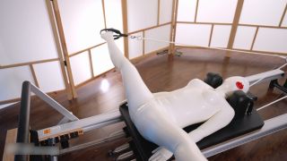 free video 4 catheter fetish PolyFetish Studio - White Latex Doll Gets Her Physical Workout Session With Orgasm (2023), fetish videos on femdom porn-2