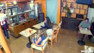 Russian Girlfriend Coffee Shop Sex - (Hardcore porn)-0