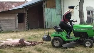 KELLY KALASHNIK - SLAVE DEGRADATION IN THE COUNTRY SIDE JOI-3