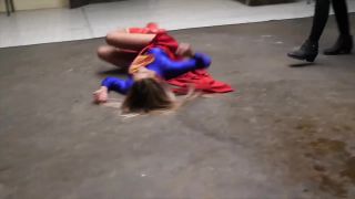 Supergirl gets her ass kicked by hot lesbians on japanese porn -4