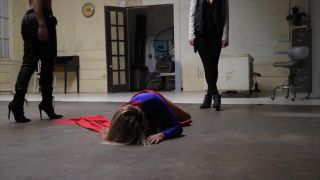 Supergirl gets her ass kicked by hot lesbians on japanese porn -6