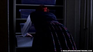 Real Spankings Institute – MP4/Full HD – Caught in the Implement Room | October 22, 2018-1