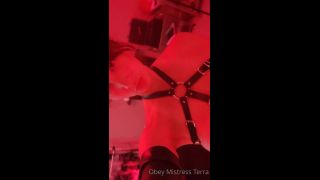 Mistress Terra - obeymistressterra () Obeymistressterra - fancy being whipped by a bare breasted woman in leather boots and gloves 29-07-2020-4