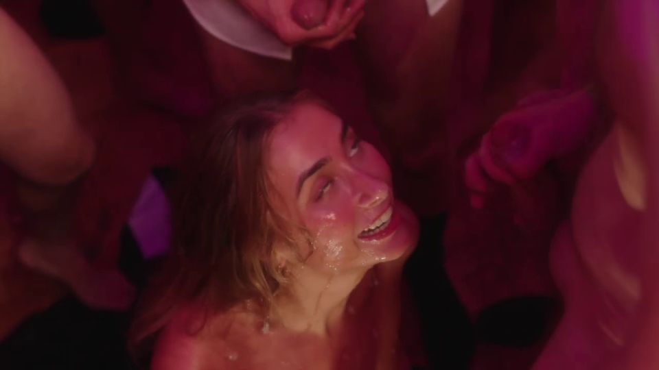 OnlyFans: Lilly Phillips' Epic 40 Man Bukkake Backup