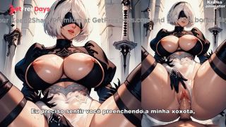 [GetFreeDays.com] 2B te mostrando o plug anal no cuzinho dela - Anime Joi Porn Clip May 2023-7