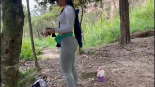 Angel - Victoria - Colombian with a big ass ends up fucking her best friend on a bike ride. 1080P - POV-1