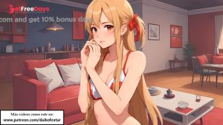 [GetFreeDays.com] Asuna JOI CEI hentai en espaol. Ella quiere darte tu propia leche. Adult Clip June 2023-8