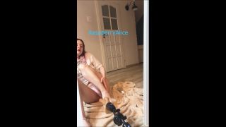 WonderlandPassion - Horny E Girl Fucked by Dildo on Mirror Part 1-4