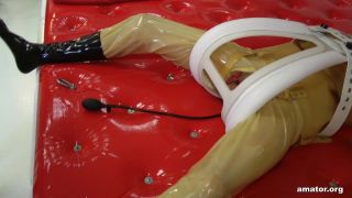 Rubber Empire - Madame Gillette, Lady Ashley - Extremly Tubed and Milked latex -3