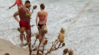 Amazing ass gets pushed inside water Nudism!-8